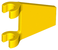 LEGO® los onderdeel Vlag in kleur Geel 44676