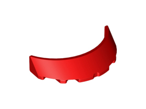 LEGO® los onderdeel Voorruit in kleur Rood 62360