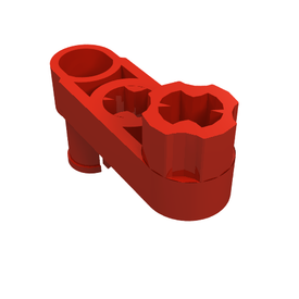 LEGO® los onderdeel Technische Hefbalk in kleur Rood 33299