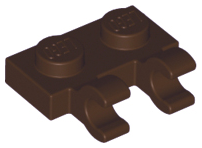 LEGO® los onderdeel Plaat Aangepast Donker Bruin 60470b