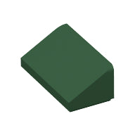 LEGO® los onderdeel Dakpan Algemeen Donkergroen 85984