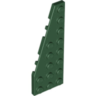 LEGO® los onderdeel Wig Plaat in kleur Donkergroen 50305