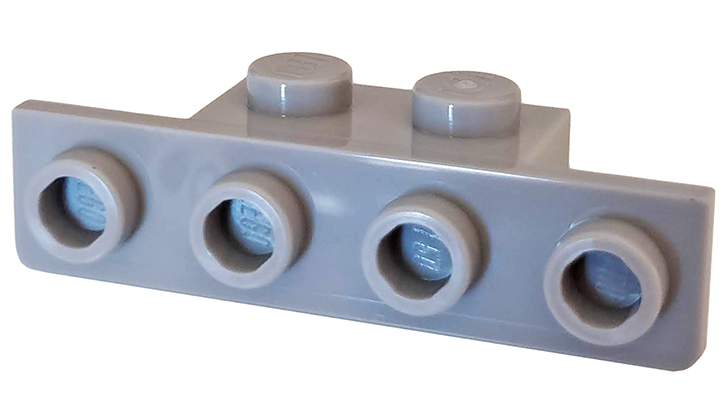 LEGO® los onderdeel Beugel Licht Blauwachtig Grijs 28802