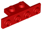 LEGO® los onderdeel Beugel in kleur Rood 28802
