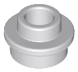 LEGO® los onderdeel Plaat Rond Licht Blauwachtig Grijs 85861