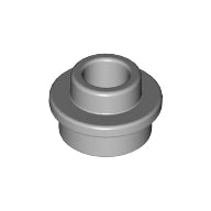 LEGO® los onderdeel Plaat Rond Licht Blauwachtig Grijs 85861