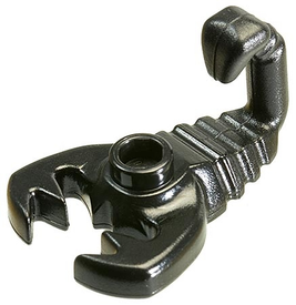 LEGO® los onderdeel Landdier in kleur Zwart 30169