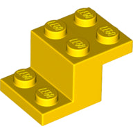 LEGO® los onderdeel Beugel in kleur Geel 18671