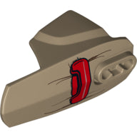 Plaatje in Gallery viewer laden, LEGO® los onderdeel Hero Factory Donker Geelbruin 90638pb08