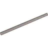 Plaatje in Gallery viewer laden, LEGO® los onderdeel Slang Geribbeld in kleur Zilver 78c19