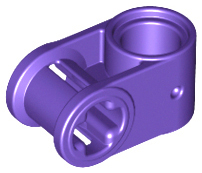 LEGO® los onderdeel Technische Verbinding Donkerpaars 6536