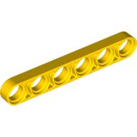 LEGO® los onderdeel Technische Hefbalk in kleur Geel 32063