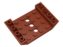 Plaatje in Gallery viewer laden, LEGO® los onderdeel Dakpan Omgekeerd Roodachtig Bruin 60219
