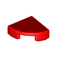 Plaatje in Gallery viewer laden, LEGO® los onderdeel Tegel Rond in kleur Rood 25269