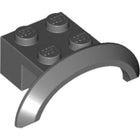 LEGO® los onderdeel Spatbord Donker Blauwachtig Grijs 98282