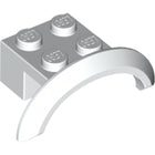 LEGO® los onderdeel Spatbord in kleur Wit 98282