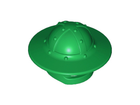 LEGO® los onderdeel Hoofddeksels in kleur Groen 30273