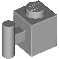 Plaatje in Gallery viewer laden, LEGO® onderdeel Steen Aangepast Licht Blauwachtig Grijs 2921