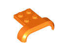 LEGO® los onderdeel Spatbord in kleur Oranje 28326