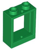 LEGO® los onderdeel Raamkozijn in kleur Groen 60592