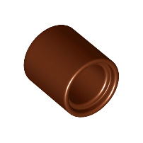 LEGO® onderdeel Technische Hefbalk Roodachtig Bruin 18654