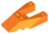 LEGO® los onderdeel Wig in kleur Oranje 6153b
