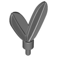 LEGO® Hoofddeksel Accessoire Donker Blauwachtig Grijs 30126