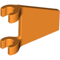 LEGO® los onderdeel Vlag in kleur Oranje 44676