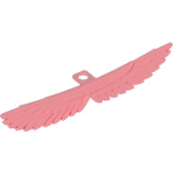 Plaatje in Gallery viewer laden, LEGO® los onderdeel Lijf Accessoire Doorzichtig Rood 93250