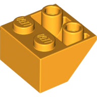 LEGO® onderdeel Dakpan Omgekeerd Helder Licht Oranje 3660