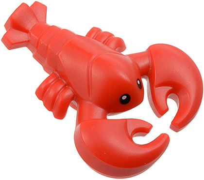 LEGO® los onderdeel Waterdier in kleur Rood 27152pb01