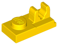 LEGO® los onderdeel Plaat Aangepast in kleur Geel 92280