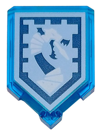 LEGO® 22385pb063 in kleur Doorzichtig Donkerblauw