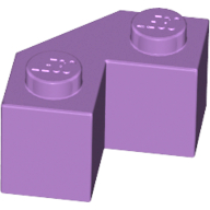 Plaatje in Gallery viewer laden, LEGO® los onderdeel Steen Aangepast Medium Lavendel 87620