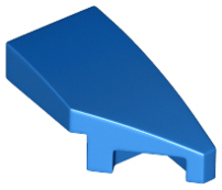 LEGO® los onderdeel Wig in kleur Blauw 29119