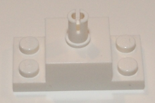 Plaatje in Gallery viewer laden, LEGO® los onderdeel Steen Aangepast in kleur Wit 30592