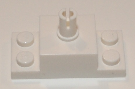 LEGO® los onderdeel Steen Aangepast in kleur Wit 30592