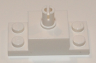 LEGO® los onderdeel Steen Aangepast in kleur Wit 30592