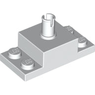 Plaatje in Gallery viewer laden, LEGO® los onderdeel Steen Aangepast in kleur Wit 30592