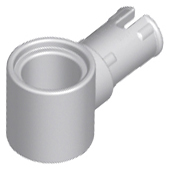 LEGO® onderdeel Technische Pin Licht Blauwachtig Grijs 15100