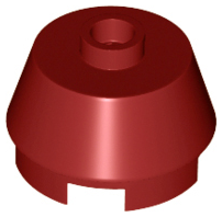 LEGO® los onderdeel Kegel in kleur Donkerrood 98100