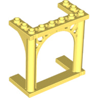 Plaatje in Gallery viewer laden, LEGO® los onderdeel Steen Boog Helder Lichtgeel 30613