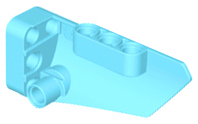 Plaatje in Gallery viewer laden, LEGO® los onderdeel Technisch Paneel Medium Azuurblauw 64683