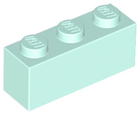 LEGO® los onderdeel Steen in kleur Licht Aqua 3622