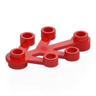 Plaatje in Gallery viewer laden, LEGO® los onderdeel Plant &amp; Struik in kleur Rood 2423