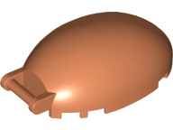 LEGO® los onderdeel Voorruit in kleur Donker Oranje 87752