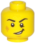 LEGO® los onderdeel Hoofd in kleur Geel 3626cpb1769