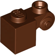 Plaatje in Gallery viewer laden, LEGO® los onderdeel Steen Aangepast Roodachtig Bruin 20310