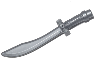 LEGO® los onderdeel Wapen in kleur Zilver 25111