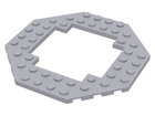 LEGO® onderdeel Plaat Aangepast Licht Blauwachtig Grijs 6063